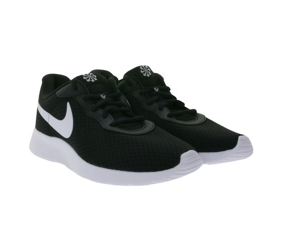 NIKE Tanjun Herren Sport-Schuhe nachhaltige Lauf-Schuhe Alltags-Sneaker DV7775 001 Schwarz/Weiß