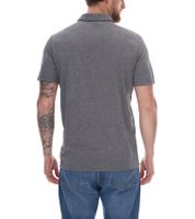 adidas Drive Polo Heather Herren Polo-Shirt mit AeroReady nachhaltiges Sport Golf-Hemd IA5449 Anthrazit