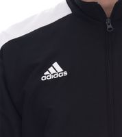 adidas REGISTA 18 giacca da allenamento da uomo con tecnologia CLIMALITE realizzata con materiali riciclati giacca sportiva DW9201 nero