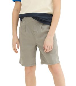 Kinder Bermuda-Shorts für Jungen kurze Hose mit bequemen Bund Chino-Shorts Baumwoll-Shorts 904613 Grau