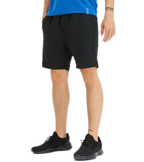 Herren Bade-Shorts schnell trocknende Schwimm-Hose Sommer-Hose 916140 Schwarz