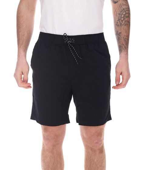 Herren Bade-Shorts schnell trocknende Schwimm-Hose Sommer-Hose 916140 Schwarz