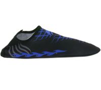 airjoy neoprene bathing shoes with removable insole water shoes with colorful highlights 7654618 black/blue or black/red
