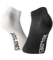 24 pairs of JACK & JONES Short Sock sneaker socks, sports socks, cotton quarter socks, economy pack 12260511 in black, grey, white or a mix 24 pairs of JACK & JONES Short Sock sneaker socks, sports socks, cotton quarter socks, economy pack 12260511 in black, grey, white or a mix