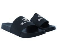 Lot de 3 chaussures de bain, tongs, chaussures d'été, chaussures à enfiler Champion Kos pour femmes et hommes S22175 Noir ou Bleu