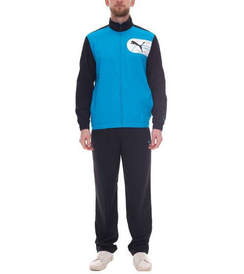 PUMA Teamliga men s training suit, trendy sports suit with dryCELL technology 658525 06 blue/white