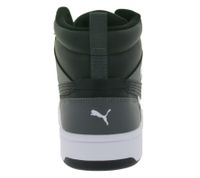 PUMA Rebound V6 high-top sneaker sustainable women's and men's sneakers with Softfoam+ basketball 392326 in black/white or grey/white PUMA Rebound V6 high-top sneaker sustainable women's and men's sneakers with Softfoam+ basketball 392326 in black/white or grey/white