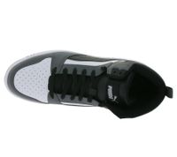 PUMA Rebound V6 high-top sneaker sustainable women's and men's sneakers with Softfoam+ basketball 392326 in black/white or grey/white PUMA Rebound V6 high-top sneaker sustainable women's and men's sneakers with Softfoam+ basketball 392326 in black/white or grey/white