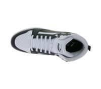 PUMA Rebound V6 high-top sneaker sustainable women's and men's sneakers with Softfoam+ basketball 392326 in black/white or grey/white PUMA Rebound V6 high-top sneaker sustainable women's and men's sneakers with Softfoam+ basketball 392326 in black/white or grey/white