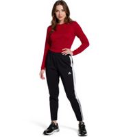 Pantaloni sportivi da donna adidas Tiro con tecnologia AEROREADY pantaloni da allenamento jogger H59988 nero/bianco