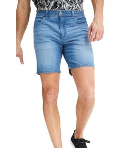 Pantalones cortos vaqueros ligeros para hombre, pantalones cortos de mezclilla holgados con cinturilla cómoda, pantalones cortos 921969 azul claro Pantalones cortos vaqueros ligeros para hombre, pantalones cortos de mezclilla holgados con cinturilla cómoda, pantalones cortos 921969 azul claro