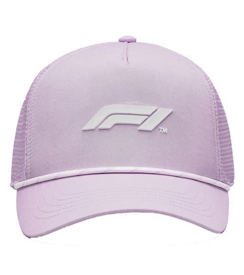 Formula 1 F1 Baseball-Cap lizensiertes Fan-Cap Trucker-Cap mit Netzeinsatz 701222542 003 Flieder