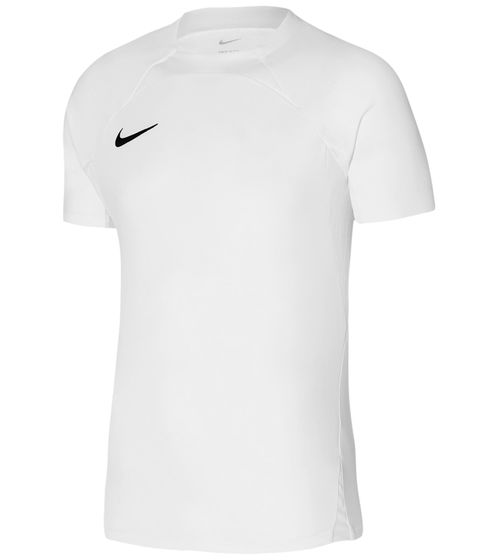 NIKE Strike Herren Sport-Trikot mit Dri-FIT-Technologie Fußball-Shirt DR0889-100 Weiß