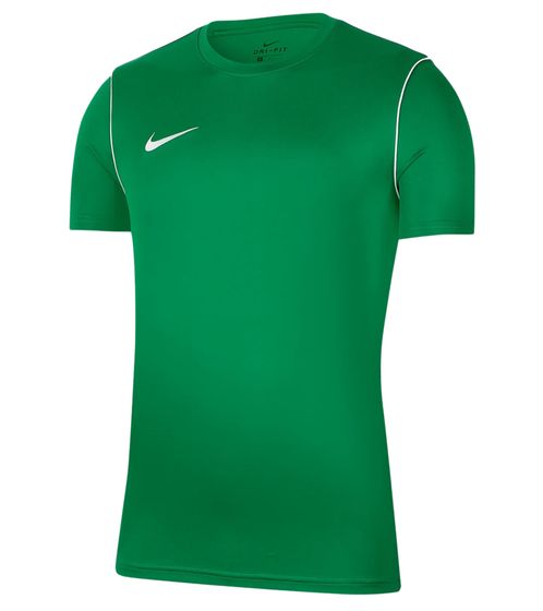 NIKE Park 20 chemise d'entraînement pour hommes avec technologie Dri-FIT t-shirt de sport chemise à manches courtes durable BV6883-302 vert