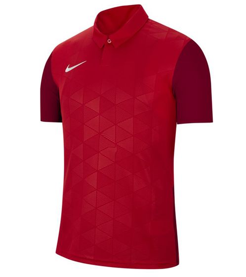 NIKE Trophy Herren Sport-Trikot mit Dri-FIT-Technologie Fußball-Shirt BV6725-657 Rot