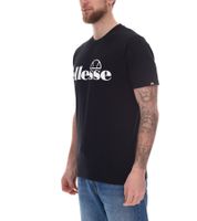 ellesse Fuenti T-Shirt Herren Baumwoll-Shirt mit Logo-Print Sport-Shirt SHP16469 Schwarz ellesse Fuenti T-Shirt Herren Baumwoll-Shirt mit Logo-Print Sport-Shirt SHP16469 Schwarz