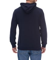 adidas Essentials French Terry Linear Logo Hoodie pull durable pour hommes avec poche kangourou GK9066 bleu ou noir