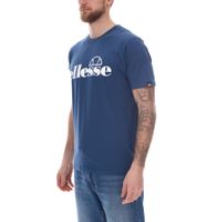 ellesse Fuenti T-Shirt Herren Baumwoll-Shirt mit Logo-Print Sport-Shirt SHP16469 in Schwarz, Weiß, Blau oder Grau ellesse Fuenti T-Shirt Herren Baumwoll-Shirt mit Logo-Print Sport-Shirt SHP16469 in Schwarz, Weiß, Blau oder Grau