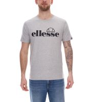 ellesse Fuenti T-Shirt Herren Baumwoll-Shirt mit Logo-Print Sport-Shirt SHP16469 in Schwarz, Weiß, Blau oder Grau ellesse Fuenti T-Shirt Herren Baumwoll-Shirt mit Logo-Print Sport-Shirt SHP16469 in Schwarz, Weiß, Blau oder Grau