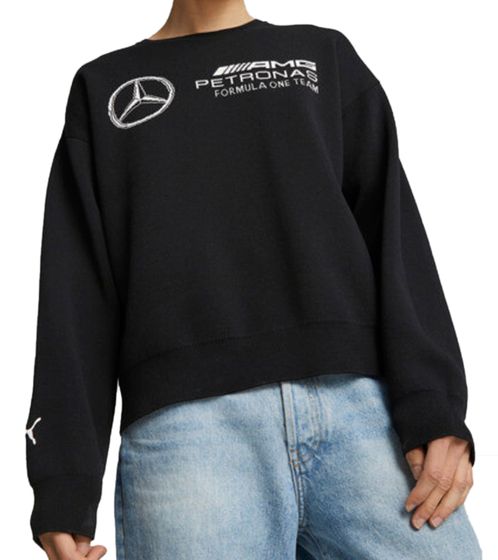 PUMA FD MAPF1 Mercedes-AMG Petronas F1 Statement Herren Pullover Formel 1 Strick-Pulli 621131 01 Schwarz