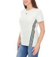 Maglietta sportiva adidas sostenibile da donna, maglietta girocollo, maglietta fitness, top sportivo, maglietta a maniche corte HK6976 verde/nera