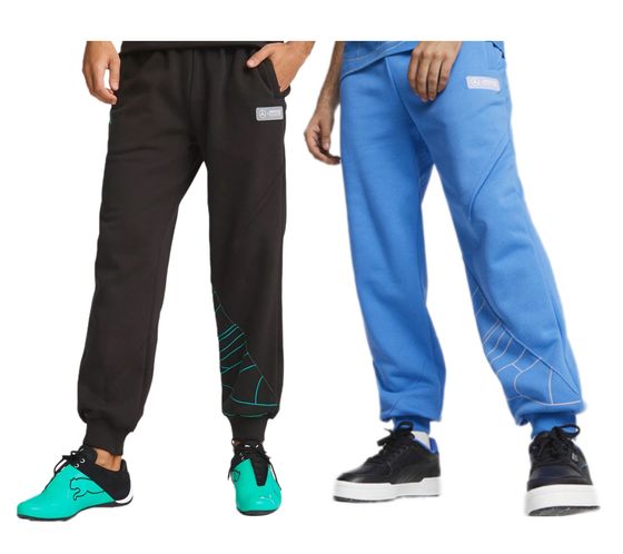 PUMA FD MAPF1 Mercedes-AMG PETRONAS Herren Sweat-Hose Statement Motorsports Pants Jogger 621128 Blau oder Schwarz