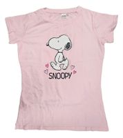Disney Minnie Mouse or PEANUTS Snoopy ladies shorty cotton pajamas short pants T-shirt with Minnie Mouse print or Snoopy print gray/black or pink/white