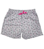 Disney Minnie Mouse or PEANUTS Snoopy ladies shorty cotton pajamas short pants T-shirt with Minnie Mouse print or Snoopy print gray/black or pink/white