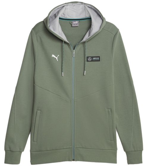 PUMA FD MAPF1 Mercedes-AMG Petronas F1 men's jacket Formula 1 sweat jacket 621147 07 olive green