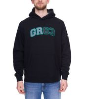 Pull à capuche en coton pour homme Mercedes-Benz AMG Petronas George Russell 701222310 en noir ou bleu