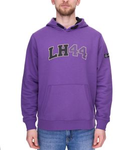 Mercedes-Benz AMG Petronas Lewis Hamilton Pull à capuche en coton pour homme 701222302 002 Violet