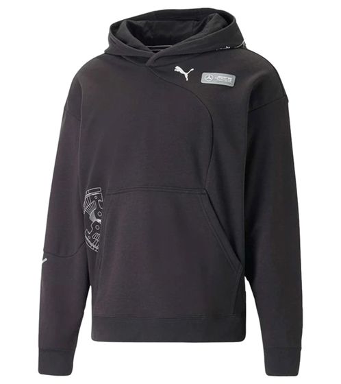 PUMA MAPF1 Mercedes-AMG Petronas F1 Statement Men's Sweater Formula 1 Sweat-Sweater 538445 01 Black