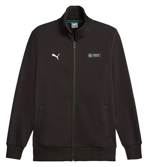 PUMA Mercedes-AMG Petronas F1 Herren Jacke Formel 1 Sweat-Jacke Alltags-Jacke 621163 01 Schwarz