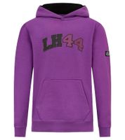 Mercedes-Benz AMG Petronas Lewis Hamilton Pull à capuche en coton pour homme 701222302 Violet ou noir