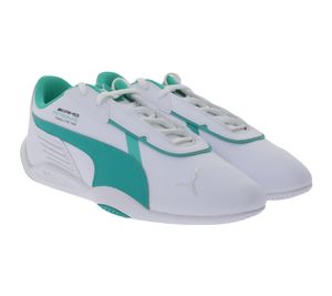 PUMA Mercedes MAPF1 R-Cat Machina F1 Petronas AMG baskets décontractées pour femmes, baskets de tous les jours, chaussures à lacets 306846 09 blanc/vert PUMA Mercedes MAPF1 R-Cat Machina F1 Petronas AMG baskets décontractées pour femmes, baskets de tous les jours, chaussures à lacets 306846 09 blanc/vert