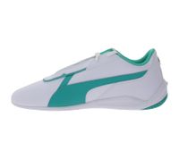 PUMA Mercedes MAPF1 R-Cat Machina F1 Petronas AMG baskets décontractées pour femmes, baskets de tous les jours, chaussures à lacets 306846 09 blanc/vert PUMA Mercedes MAPF1 R-Cat Machina F1 Petronas AMG baskets décontractées pour femmes, baskets de tous les jours, chaussures à lacets 306846 09 blanc/vert