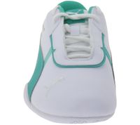PUMA Mercedes MAPF1 R-Cat Machina F1 Petronas AMG baskets décontractées pour femmes, baskets de tous les jours, chaussures à lacets 306846 09 blanc/vert PUMA Mercedes MAPF1 R-Cat Machina F1 Petronas AMG baskets décontractées pour femmes, baskets de tous les jours, chaussures à lacets 306846 09 blanc/vert