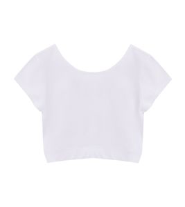 KangaROOS Mädchen Sommer-Shirt mit Süßer Schleife im Rücken Freizeit-Top 12026408 Weiß KangaROOS Mädchen Sommer-Shirt mit Süßer Schleife im Rücken Freizeit-Top 12026408 Weiß