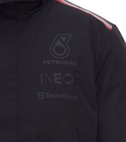 Mercedes-Benz MAPF1 men's F1 Petronas AMG autumn coat with removable hood winter jacket with warm THERMORE insulation layer transition jacket 701223429 001 black