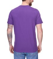 Chemise en coton pour homme avec logo Mercedes-Benz AMG Petronas F1 MAPF1 FW avec inscription "LH 44" chemise à col rond 701222304 002 violet/noir/gris