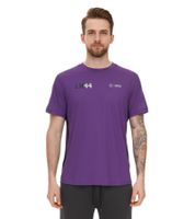 Mercedes-Benz AMG Petronas F1 MAPF1 portrait or logo men's cotton shirt with George Russel print round neck shirt 701222296-701222304 blue or purple