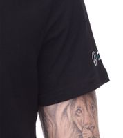 Mercedes-Benz AMG Petronas F1 MAPF1 FW Blank Herren Basic T-Shirt mit kleinem Print am Arm Baumwoll-Shirt 701219057 001 Schwarz