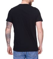 Mercedes-Benz AMG Petronas F1 MAPF1 FW Blank Herren Basic T-Shirt mit kleinem Print am Arm Baumwoll-Shirt 701219057 001 Schwarz