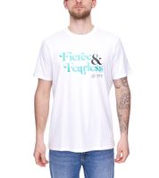 Mercedes-Benz AMG Petronas F1 Fierce and Fearless Graphic T-shirt en coton pour homme 701222348 en noir ou blanc