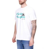 Mercedes-Benz AMG Petronas F1 Fierce and Fearless Graphic T-shirt en coton pour homme 701222348 en noir ou blanc