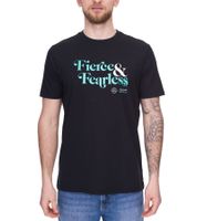 Mercedes-Benz AMG Petronas F1 Fierce and Fearless Graphic T-shirt en coton pour homme 701222348 en noir ou blanc