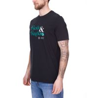 Mercedes-Benz AMG Petronas F1 Fierce and Fearless Graphic T-shirt en coton pour homme 701222348 en noir ou blanc