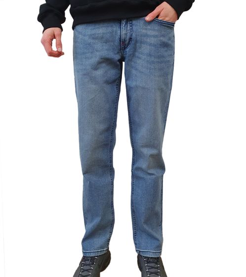 LRS by LERROS Herren Denim-Hose im 5-Pocket-Style Jeans klassische Baumwoll-Hose 7339322R Blau