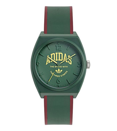 adidas Retro Wave Two wristwatch with water resistance 5 ATM quartz watch AOST24073 green