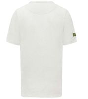 T-shirt vintage en coton pour homme Mercedes-Benz AMG Petronas F1 MAPF1 FW George Russell 701223502 001 Blanc